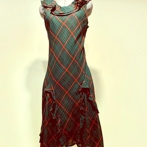 Girls Ralph Lauren plaid Dress.  Size 16